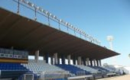 Impermeabilización visera del Estadio Alvarez Claro en Melilla