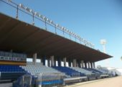 Impermeabilización visera del Estadio Alvarez Claro en Melilla