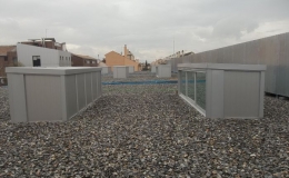 Impermeabilización de cubierta de Centro Médico Albayda en Granada
