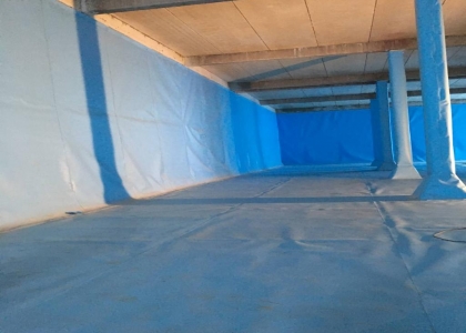 Impermeabilización de tanques de agua de ciclo, en Endesa- Carboneras ( Almería )